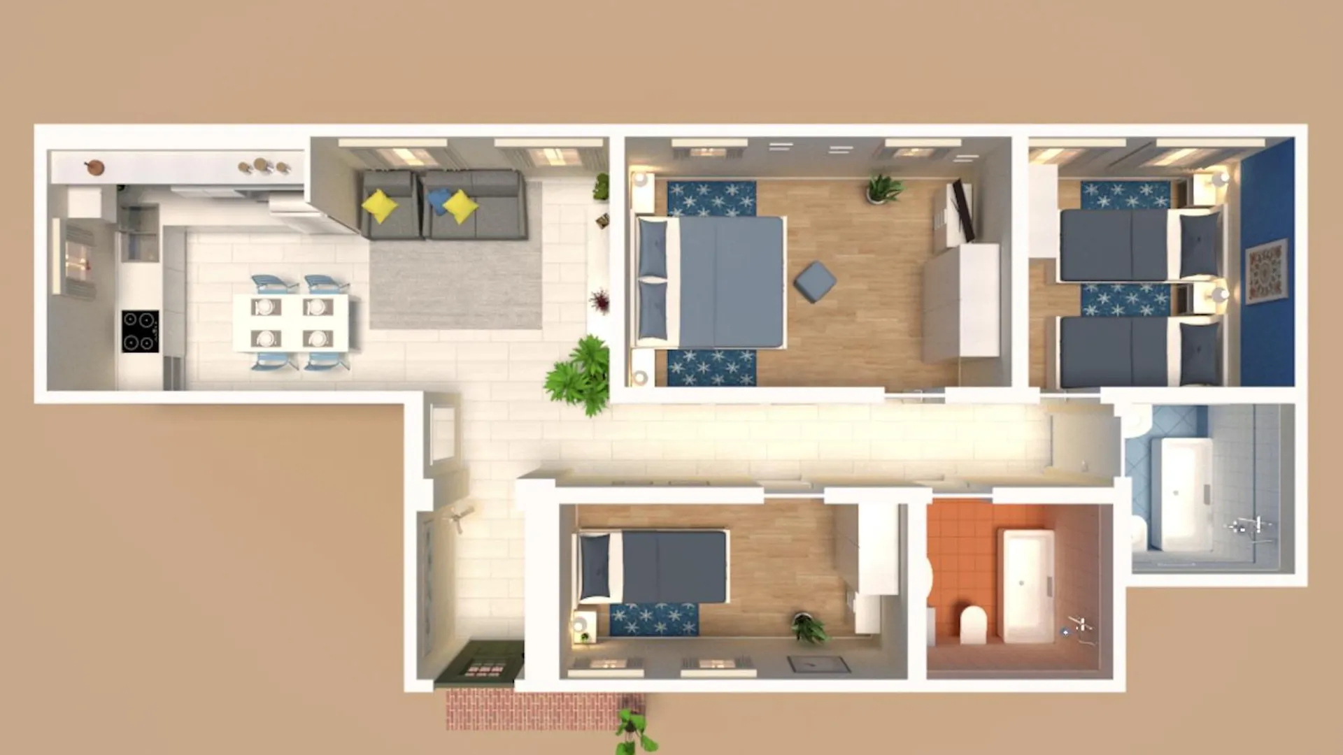 ונציה Ca' Degli Antichi Giardini Apartments 2*,  איטליה