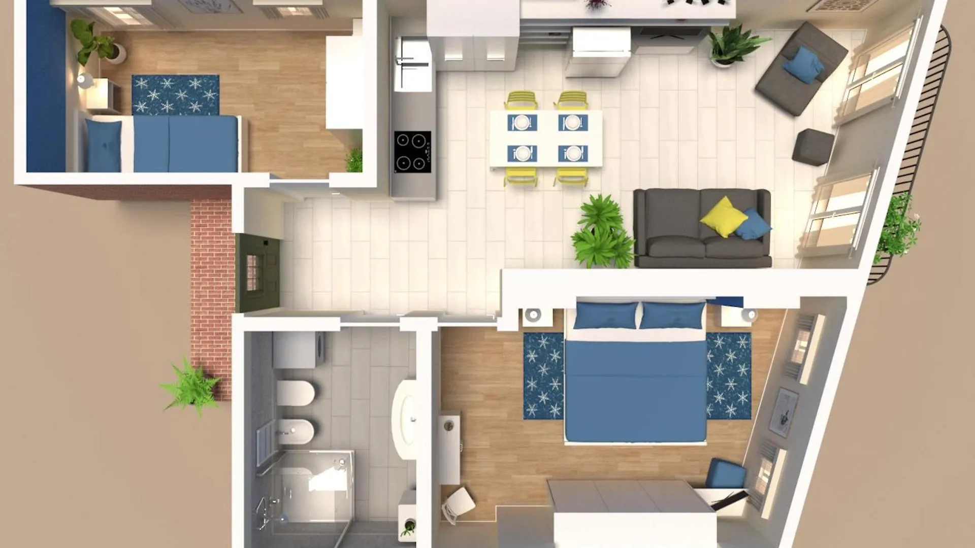ונציה Ca' Degli Antichi Giardini Apartments מלון דירות