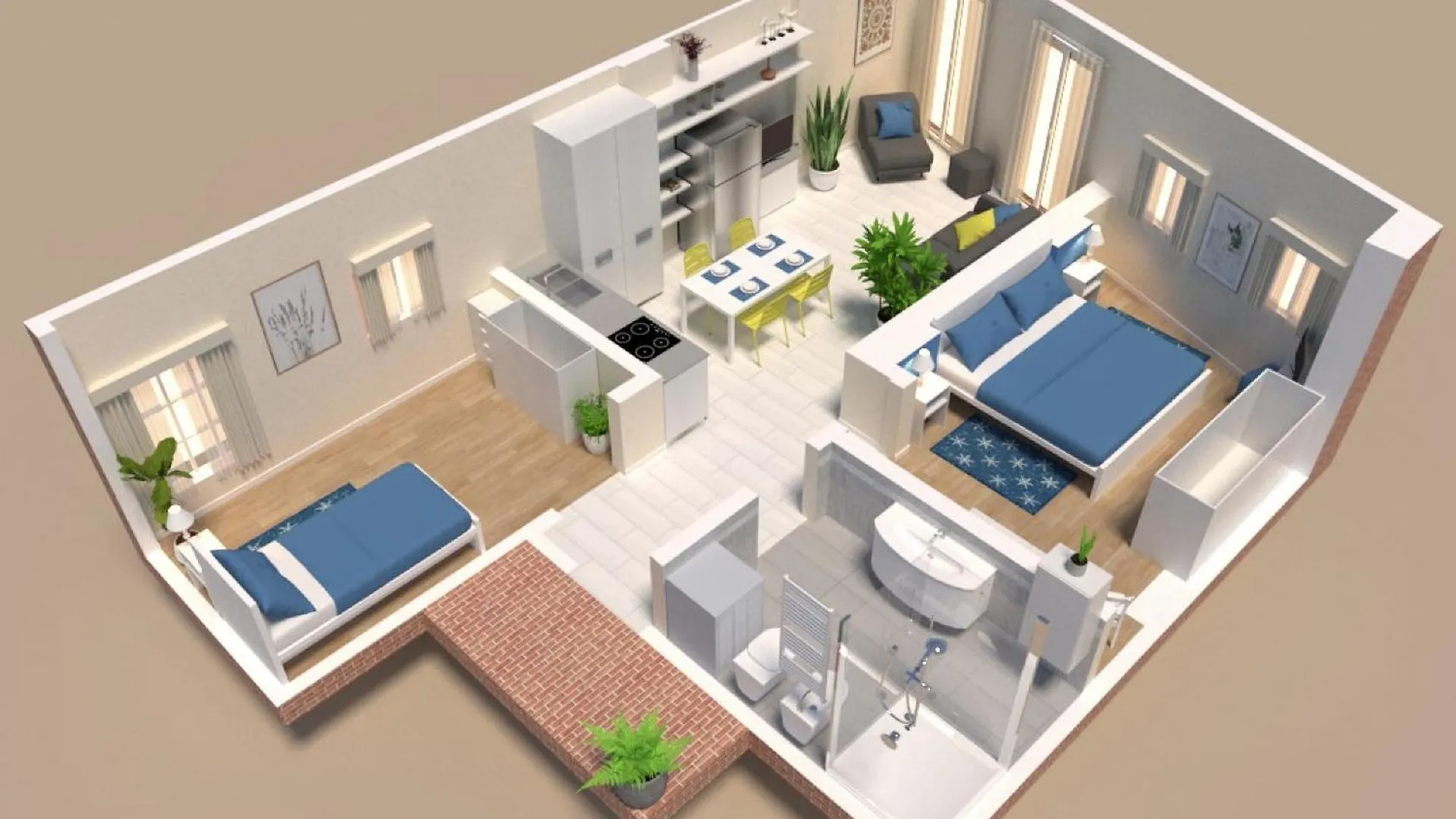 ונציה Ca' Degli Antichi Giardini Apartments 2*,  איטליה